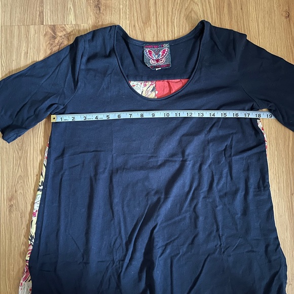 Johnny Was Mayee Scarf Back Top Size XS - Picture 13 of 14